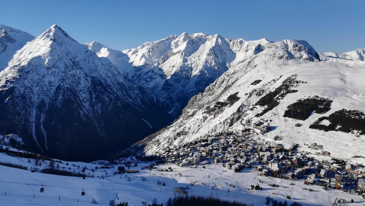 Apartament T2 Meuble Tourisme 3 Etoiles, Pied Des Pistes-Parking Prive Avec Balcon Et Superbe Vue Les Deux Alpes Zewnętrze zdjęcie