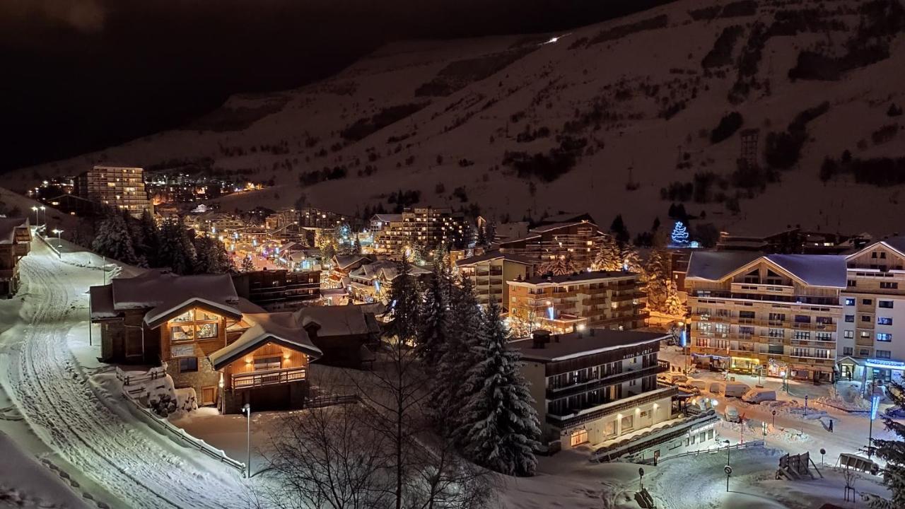 Apartament T2 Meuble Tourisme 3 Etoiles, Pied Des Pistes-Parking Prive Avec Balcon Et Superbe Vue Les Deux Alpes Zewnętrze zdjęcie